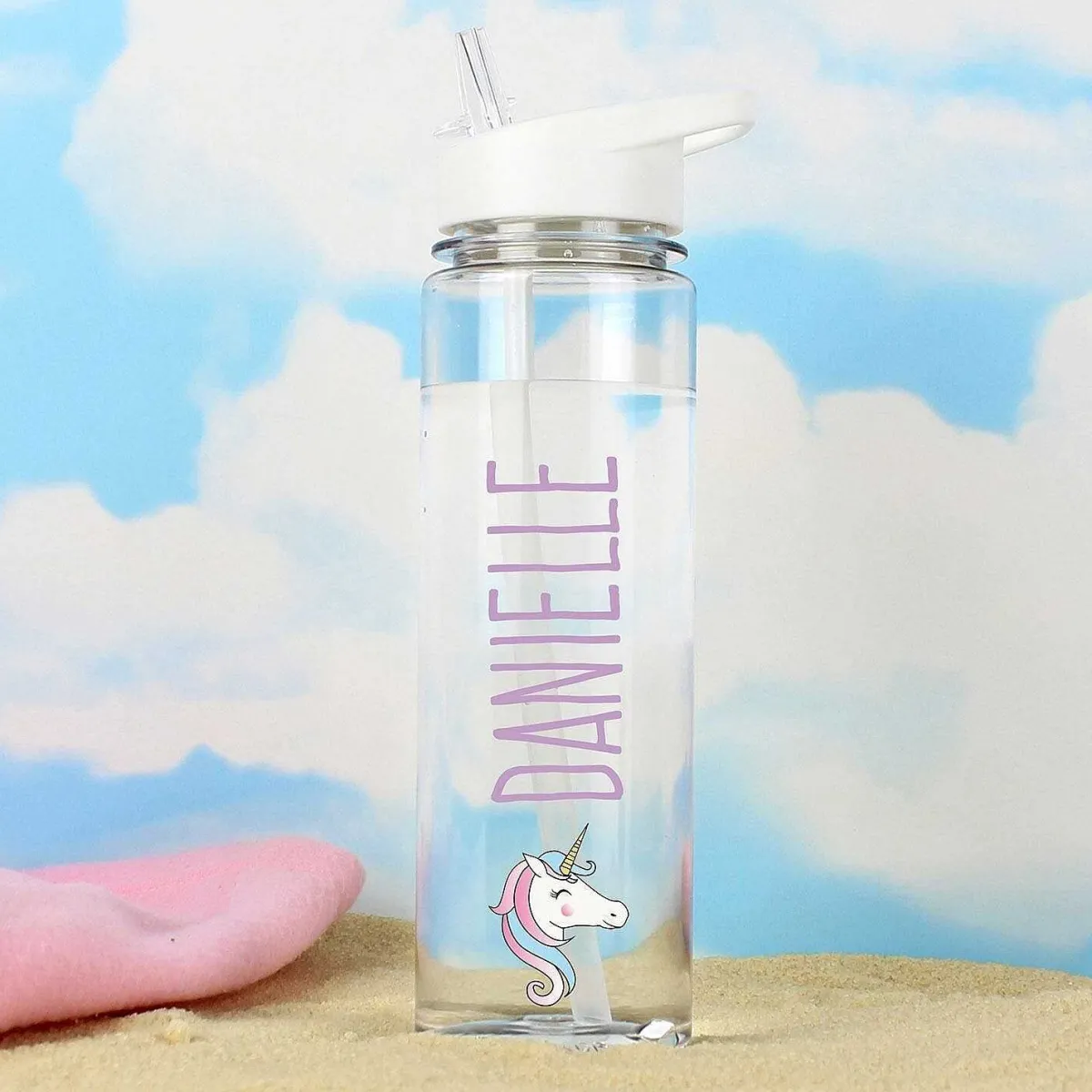 Personalised Unicorn Water Bottle>Temptation Gifts Clearance