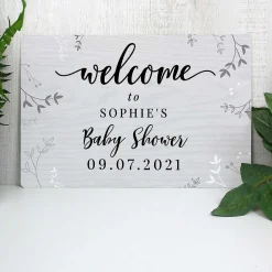 Personalised Welcome Metal Sign><noscript><img width=