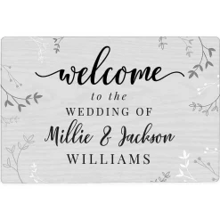 Personalised Welcome Metal Sign><noscript><img width=