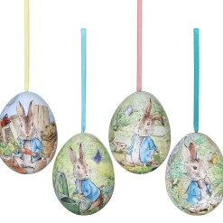 Assorted Mini Hanging Egg-Shaped Tin><noscript><img width=