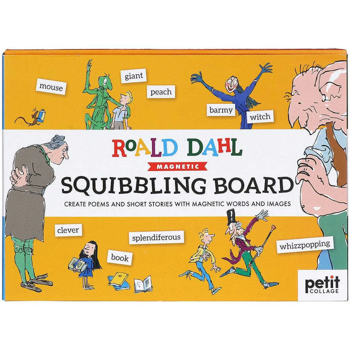 Roald Dahl Magnetic Squibbling Board>Petit Collage Cheap