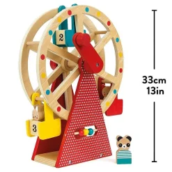 Wooden Ferris Wheel Carnival Play Set><noscript><img width=