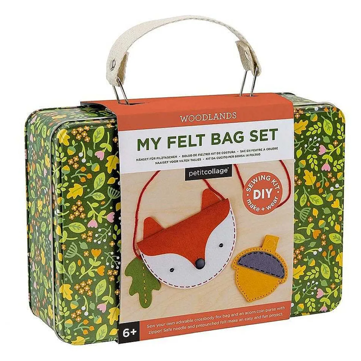 'Woodlands' Felt Bag Diy Sewing Kit>Petit Collage Best Sale