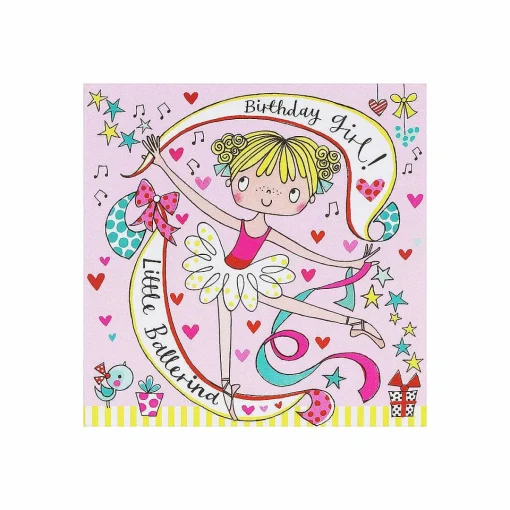 Ballerina Birthday Girl Jigsaw Puzzle With Mini Birthday Card>Rachel Ellen New