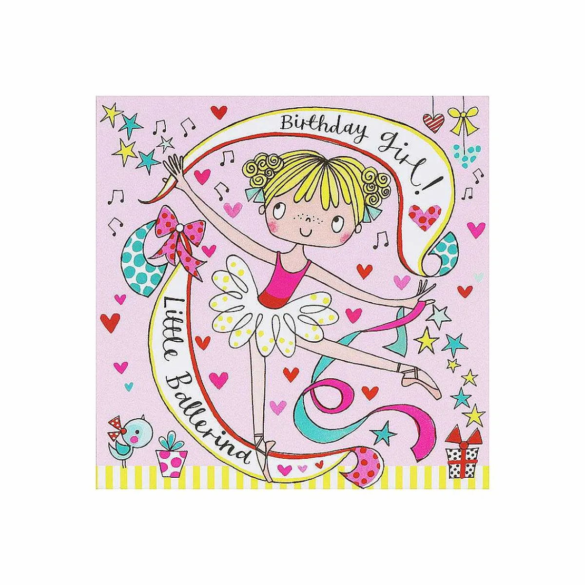 Ballerina Birthday Girl Jigsaw Puzzle With Mini Birthday Card>Rachel Ellen New