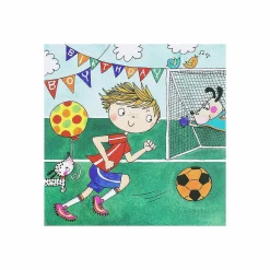 Football Birthday Boy Jigsaw Puzzle With Mini Birthday Card><noscript><img width=