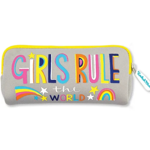 Girls Rule The World Pencil Case>Rachel Ellen Discount