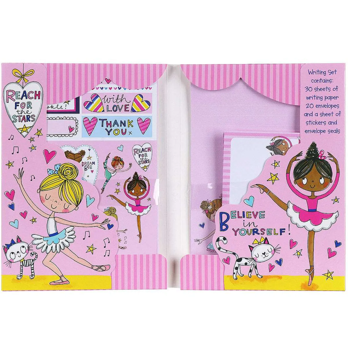 Little Ballerina Writing Set>Rachel Ellen Shop