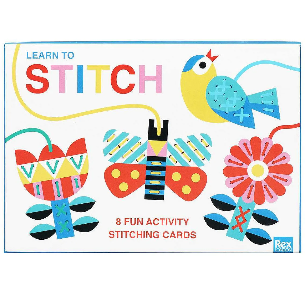 Cardboard Learn To Stitch Activity Set>Rex London Flash Sale