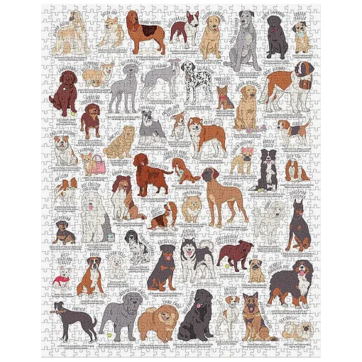 Ridley's Dog Lover's 1000 Pieces Jigsaw Puzzle>Ridley's Outlet