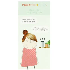 'Alexa Gin' Magnetic Shopping List Pad>Rosie Made A Thing Fashion