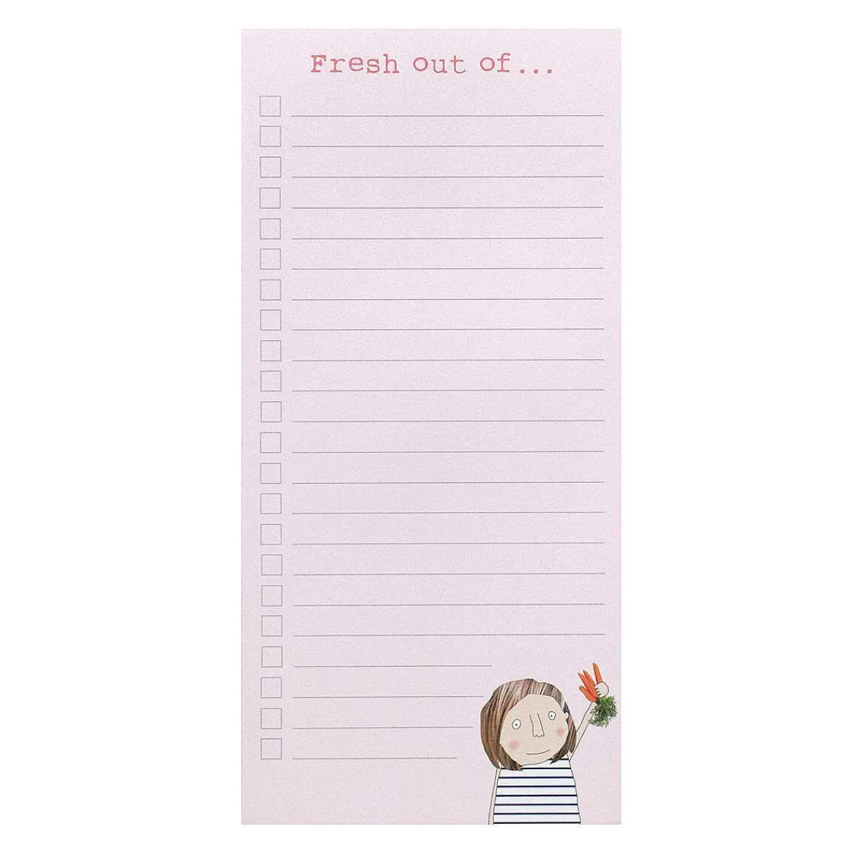 Fine Day Magnetic Shopping List Pad>Rosie Made A Thing New