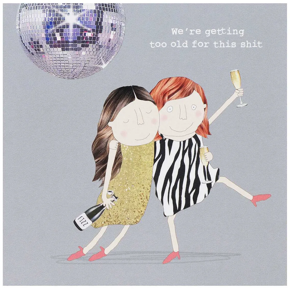 Getting Old Greetings Card>Rosie Made A Thing Outlet