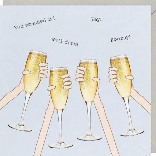'Well Done! Cheers!' Congratulations Card>Rosie Made A Thing Discount