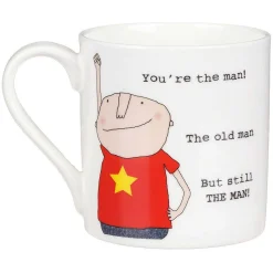 You'Re The Man Mug>Rosie Made A Thing Cheap