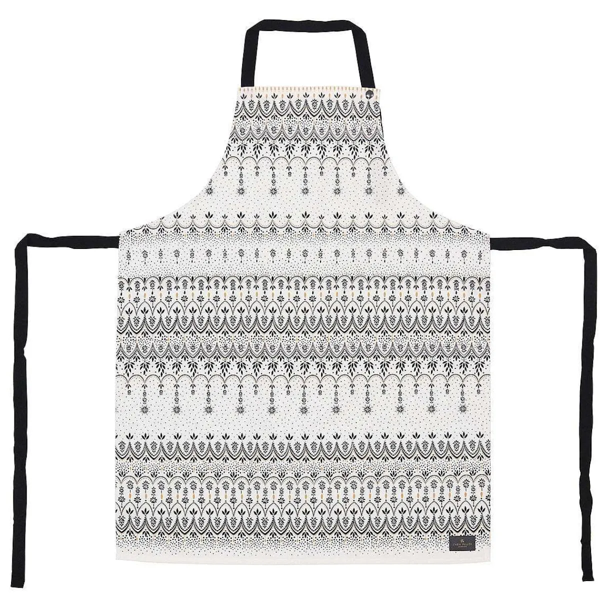 Artisanne Noir Apron>Sara Miller Discount