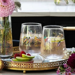 Chelsea Gold Set Of Two Tumbler Glasses><noscript><img width=