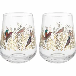 Chelsea Gold Set Of Two Tumbler Glasses><noscript><img width=
