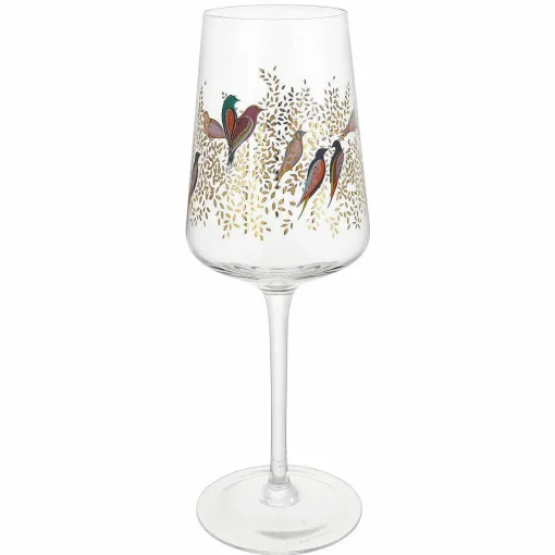 Chelsea Gold Set Of Two Wine Glasses>Sara Miller Store