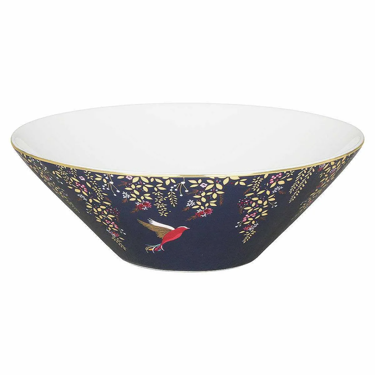 Chelsea Navy Medium Salad Bowl>Sara Miller Cheap