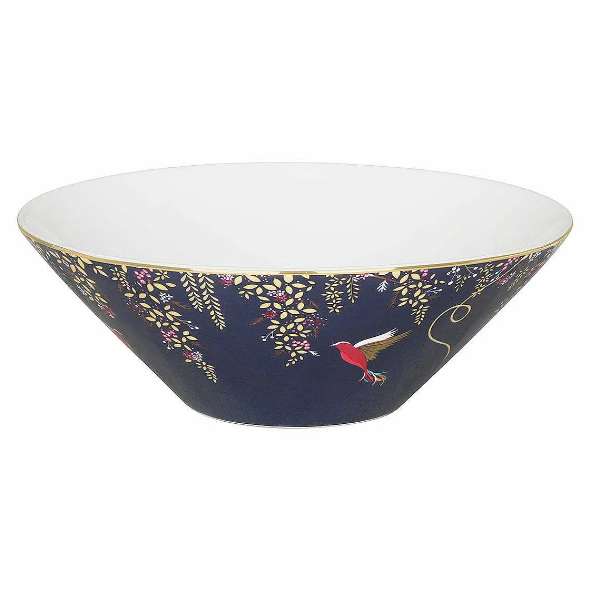 Chelsea Navy Medium Salad Bowl>Sara Miller Cheap