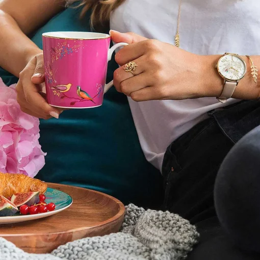 Chelsea Pink Boxed Mug>Sara Miller Flash Sale