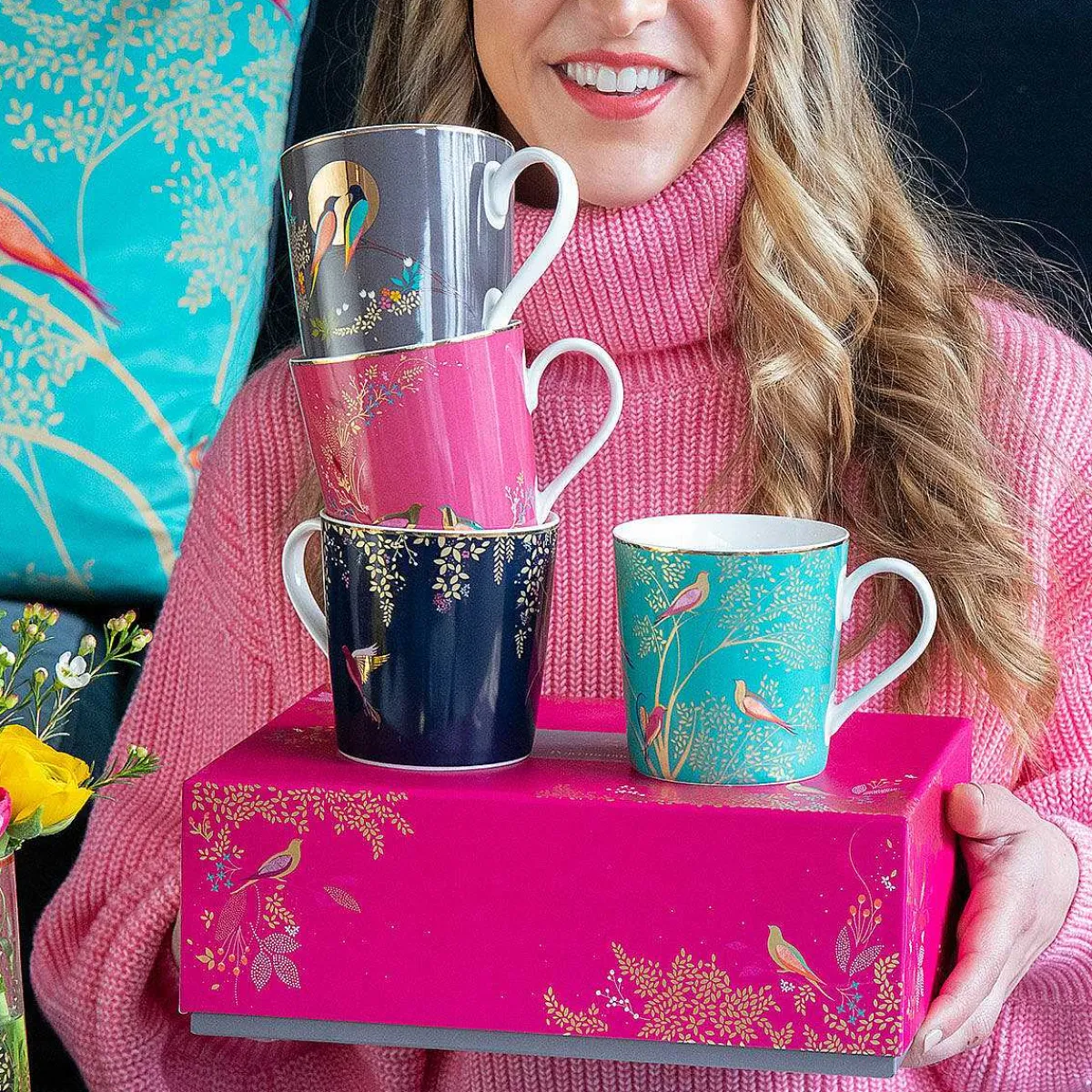 Chelsea Set Of 4 Mugs>Sara Miller Online