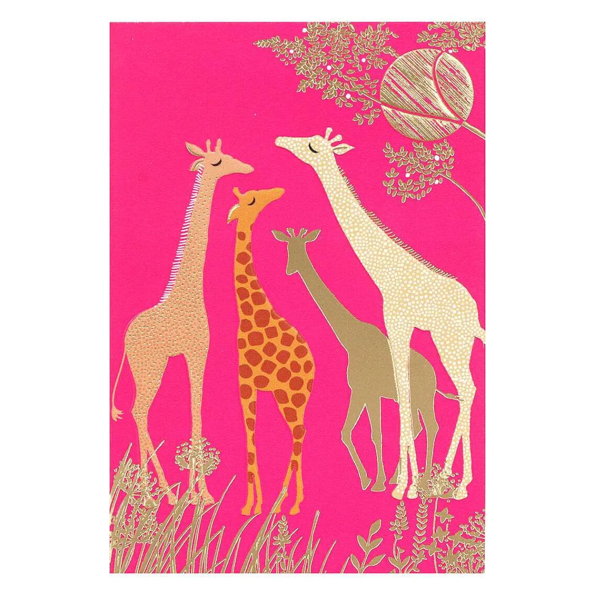 Giraffes Set Of 10 Notecards>Sara Miller Shop