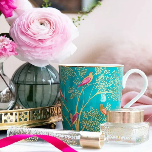 Green Chelsea Boxed Mug>Sara Miller Sale