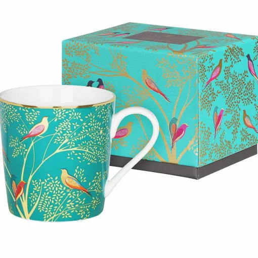 Green Chelsea Boxed Mug>Sara Miller Sale
