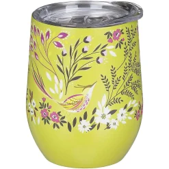 Haveli Garden Lime Songbird Travel Tumbler>Sara Miller Hot