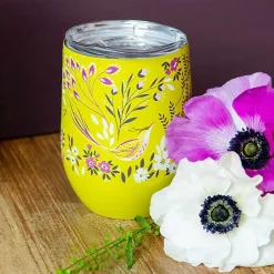 Haveli Garden Lime Songbird Travel Tumbler><noscript><img width=