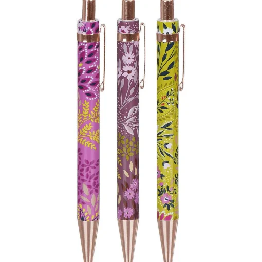 Haveli Garden Set Of Three Pens>Sara Miller Flash Sale