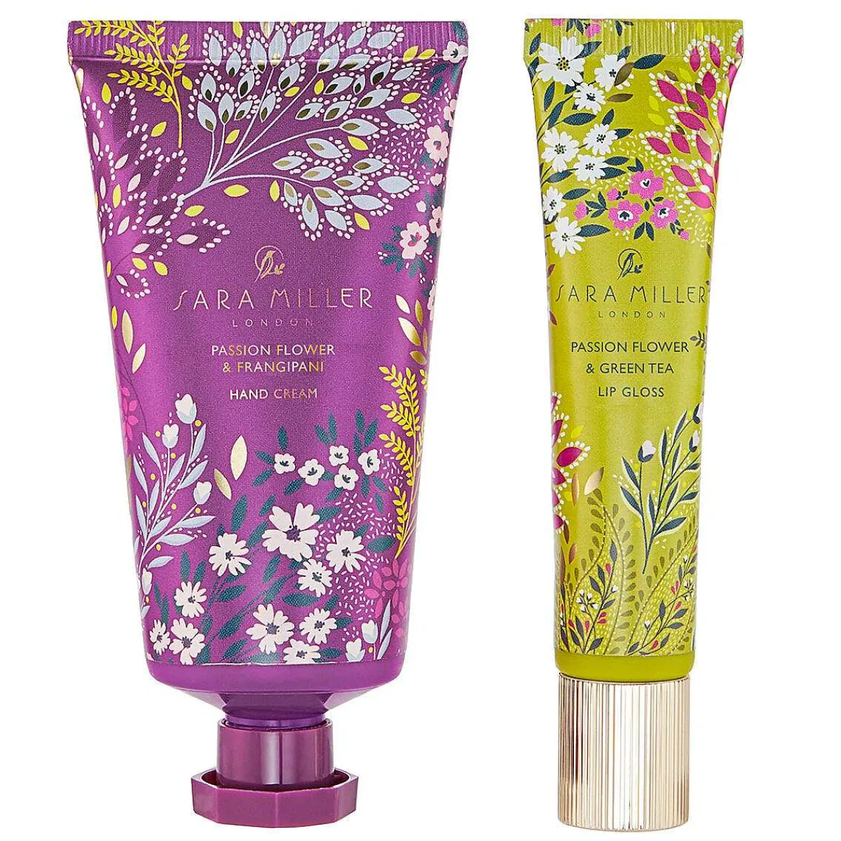 Haveli Garden Passion Flower & Frangipani Hand And Lip Duo Tin>Sara Miller Online
