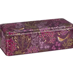 Haveli Garden Plum Songbird Long Deep Rectangular Tin><noscript><img width=