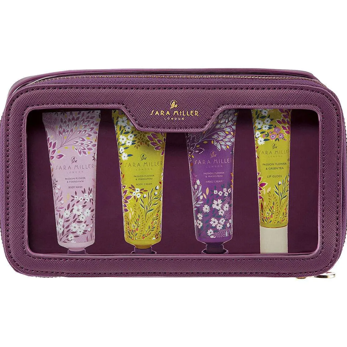 Haveli Garden Passion Flower & Frangipani Travel Bag Set>Sara Miller Sale