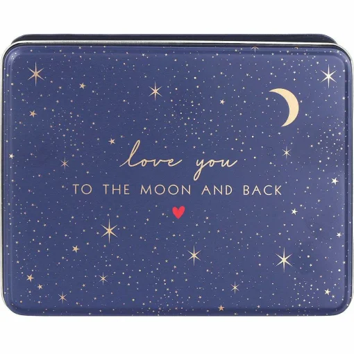 Little Gestures 'Moon And Back' Deep Rectangular Tin>Sara Miller Discount