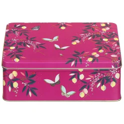 Mauve Orchard Butterfly Deep Rectangular Tin>Sara Miller Best Sale