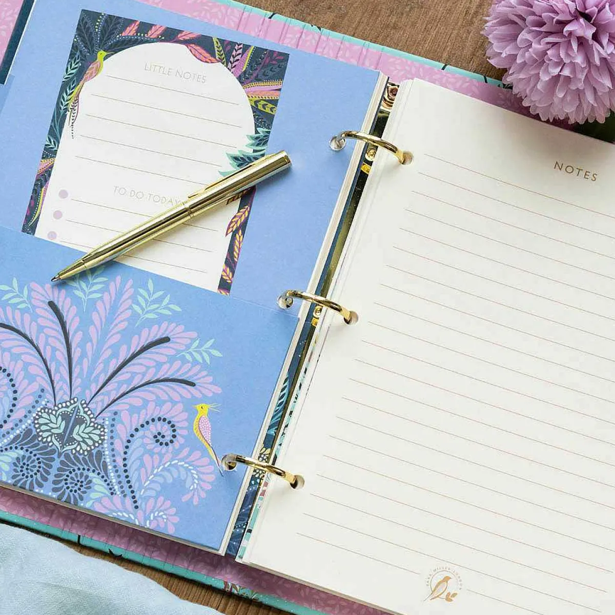 Ostrich & Palms Organiser>Sara Miller Flash Sale