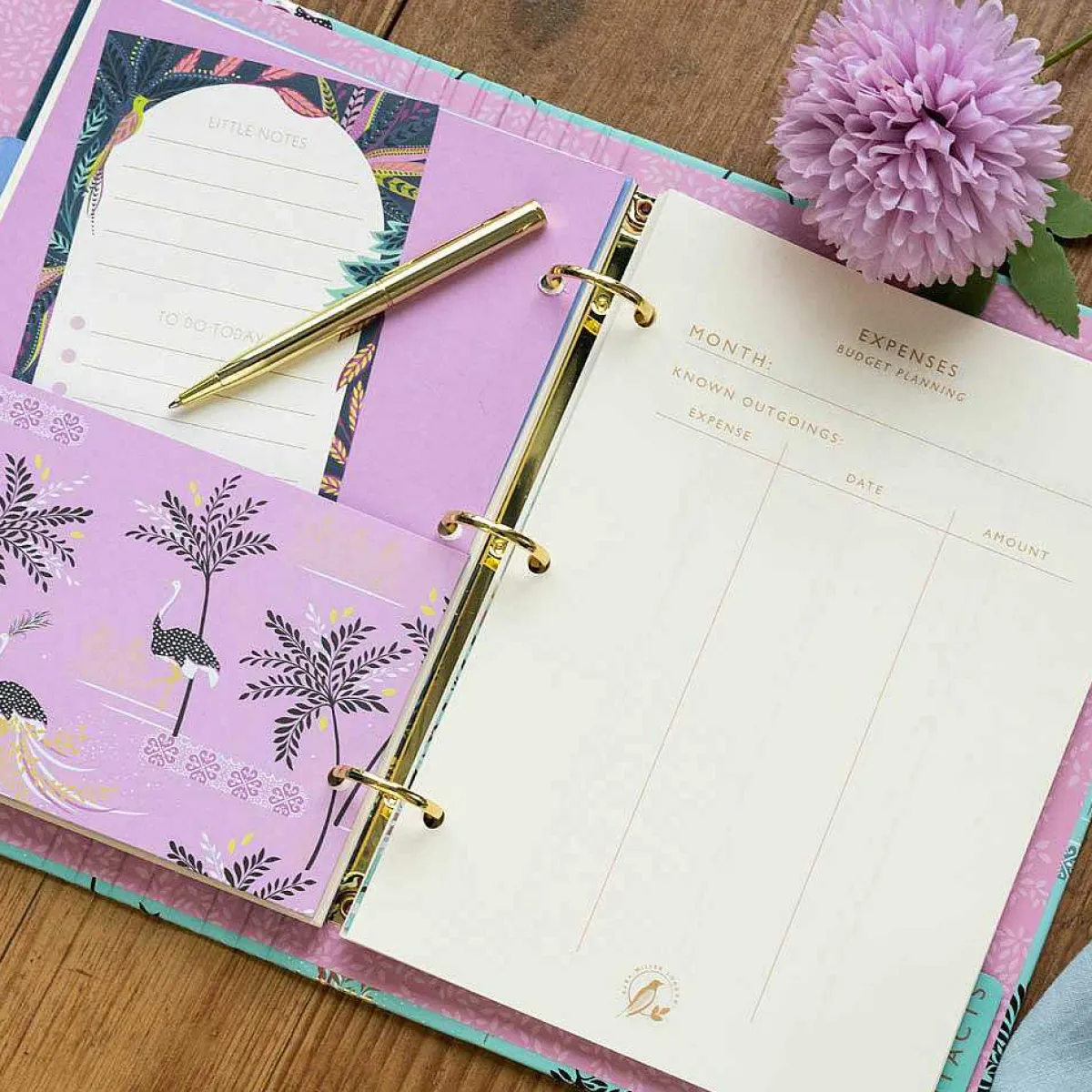 Ostrich & Palms Organiser>Sara Miller Flash Sale