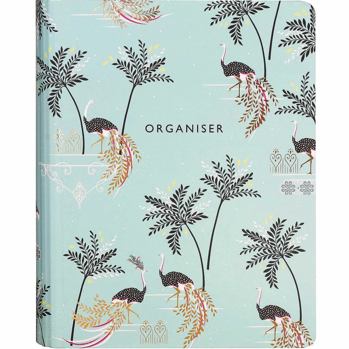 Ostrich & Palms Organiser>Sara Miller Flash Sale