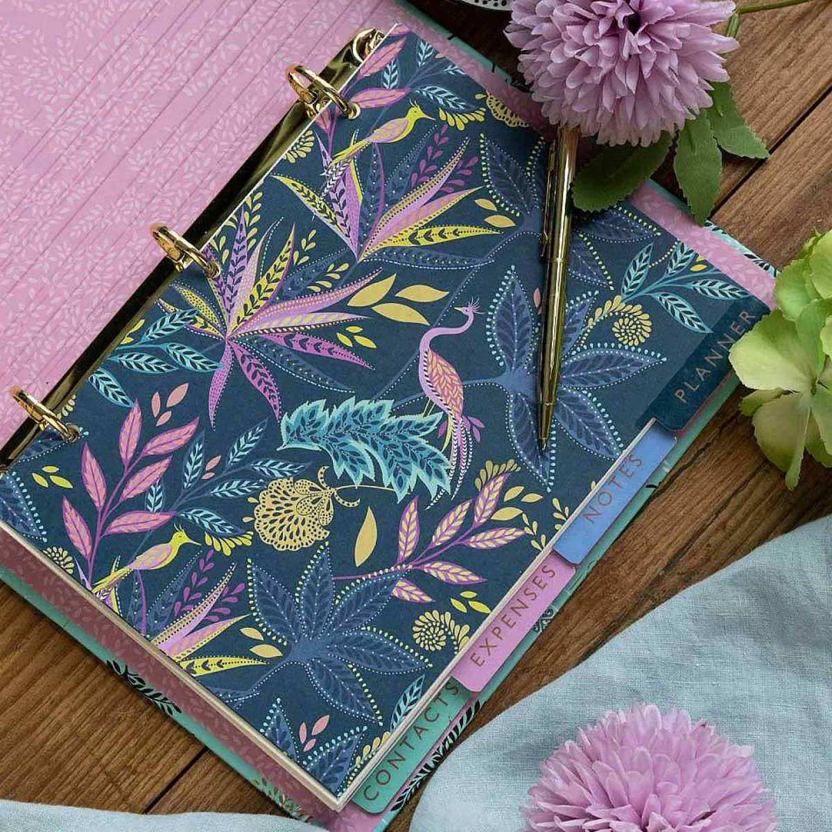 Ostrich & Palms Organiser>Sara Miller Flash Sale