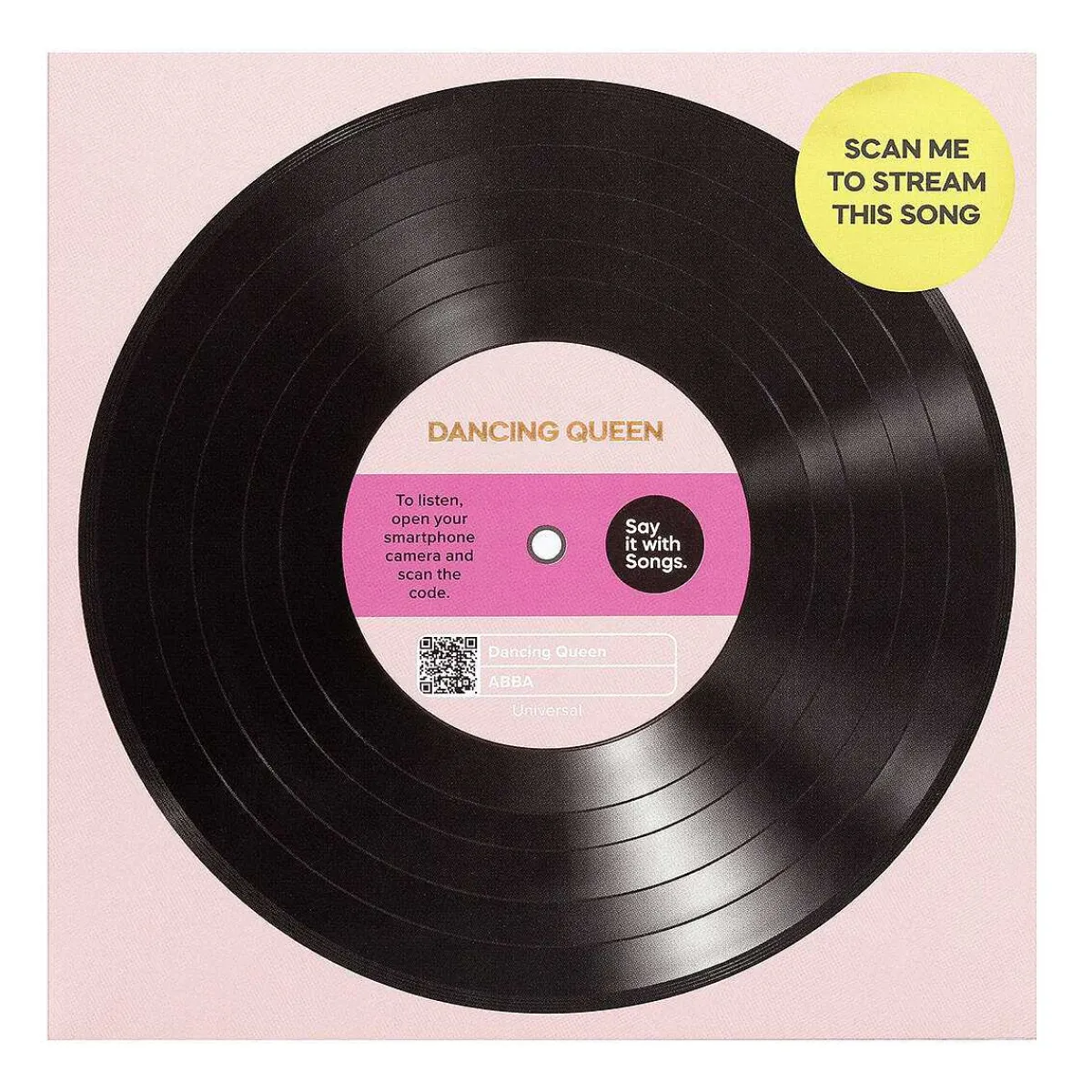 'Dancing Queen' Card>Say it with Songs Online