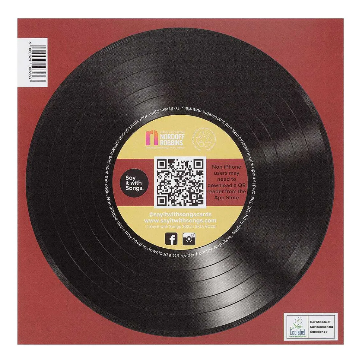 'From Me To You' Card>Say it with Songs Outlet