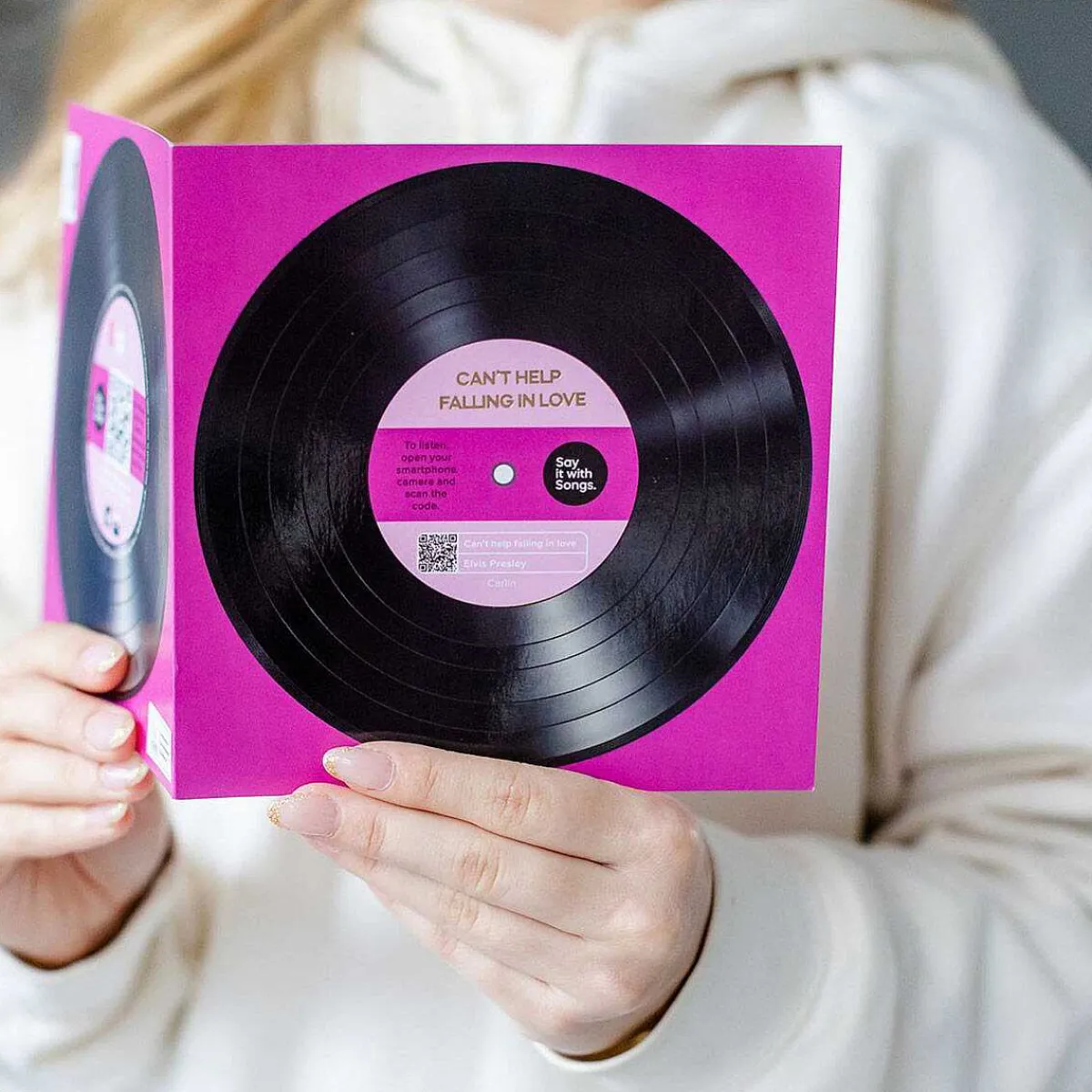 'Happy Birthday' Card>Say it with Songs Sale