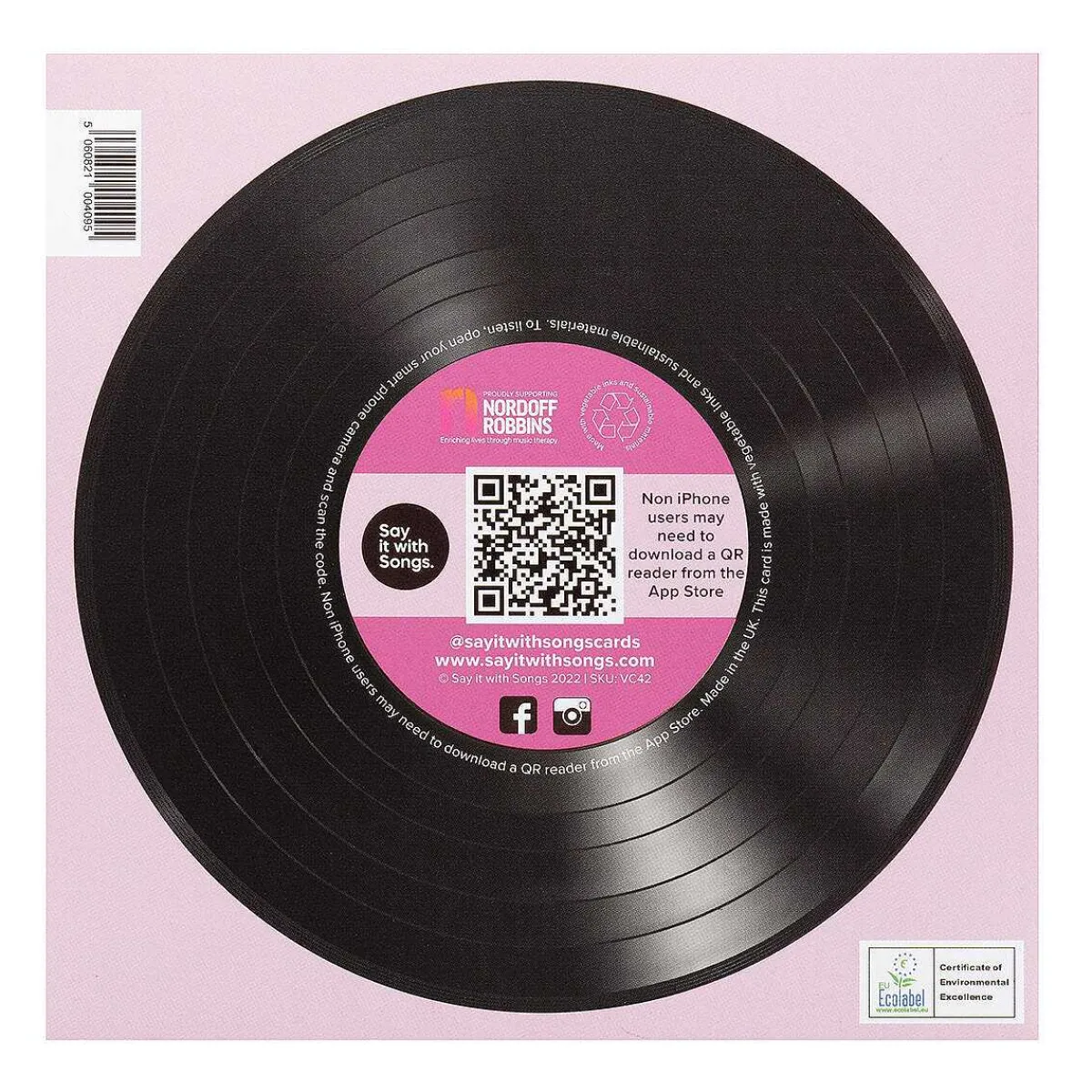 'Let's Get It On' Card>Say it with Songs Flash Sale