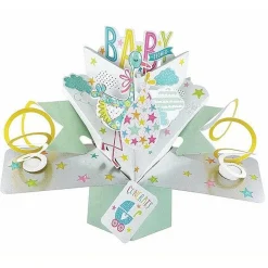 'Baby Shower' Pop Up Card>Second Nature Sale