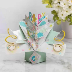 'Baby Shower' Pop Up Card><noscript><img width=