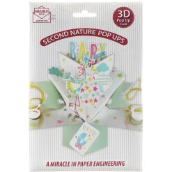 'Baby Shower' Pop Up Card><noscript><img width=