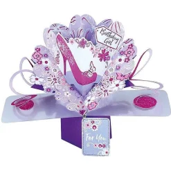 'Birthday Girl' Pop Up Card>Second Nature Best